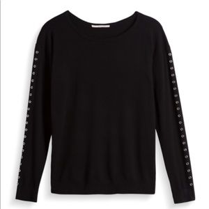 Pixley Waldo Grommet Detail Pullover (M)